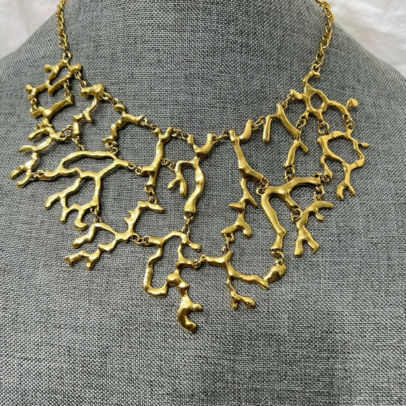 Fashion Jewelry Ladys Choker Style 14kt. Gold Plated Necklace. Amazingly Y2K. - Picture 6 of 10